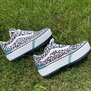 Vans UV Old Skool stacked platforms-color changing